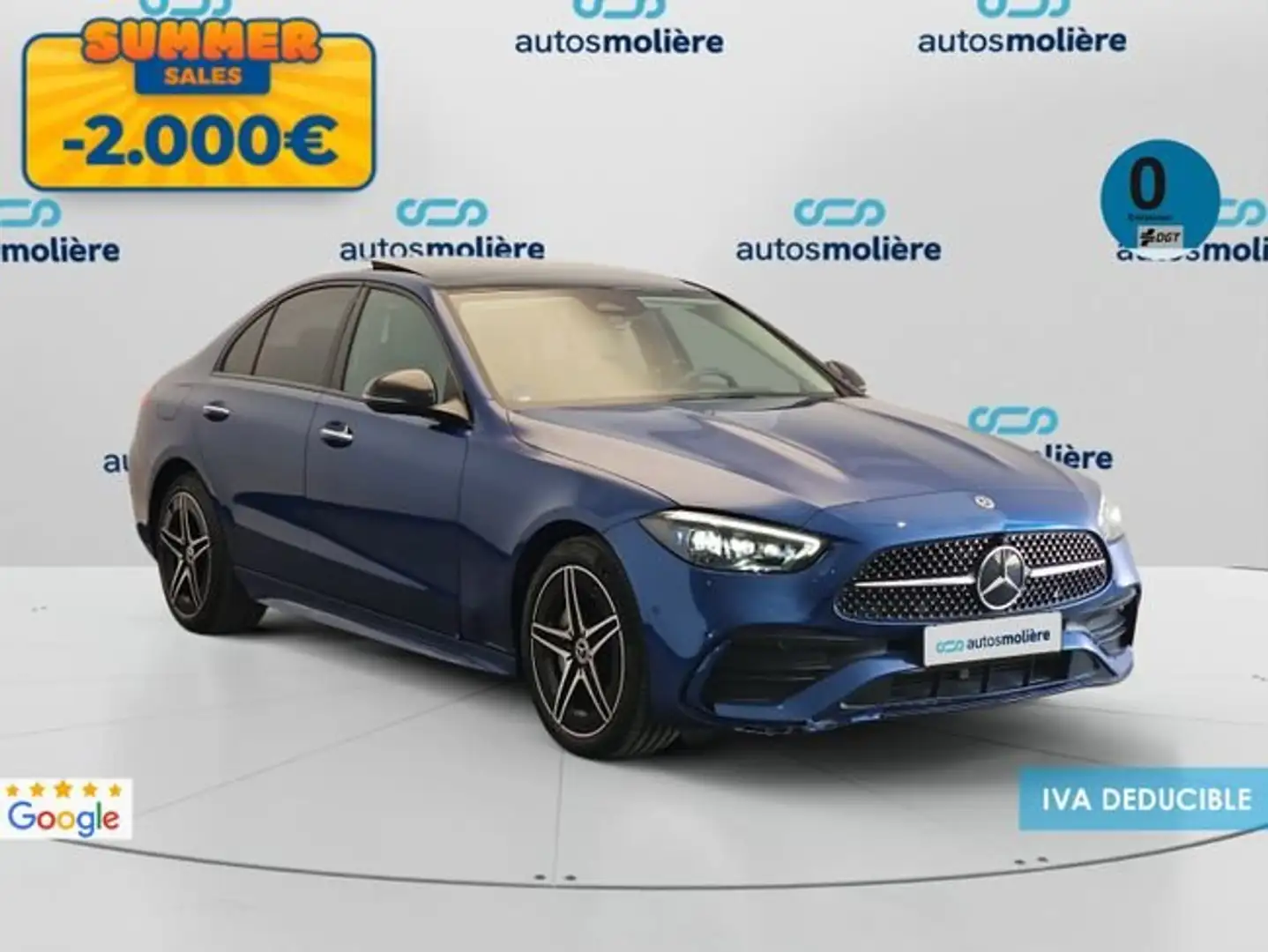 Mercedes-Benz C 230 300+de+230+kW+%28313+CV%29 Modrá - 2