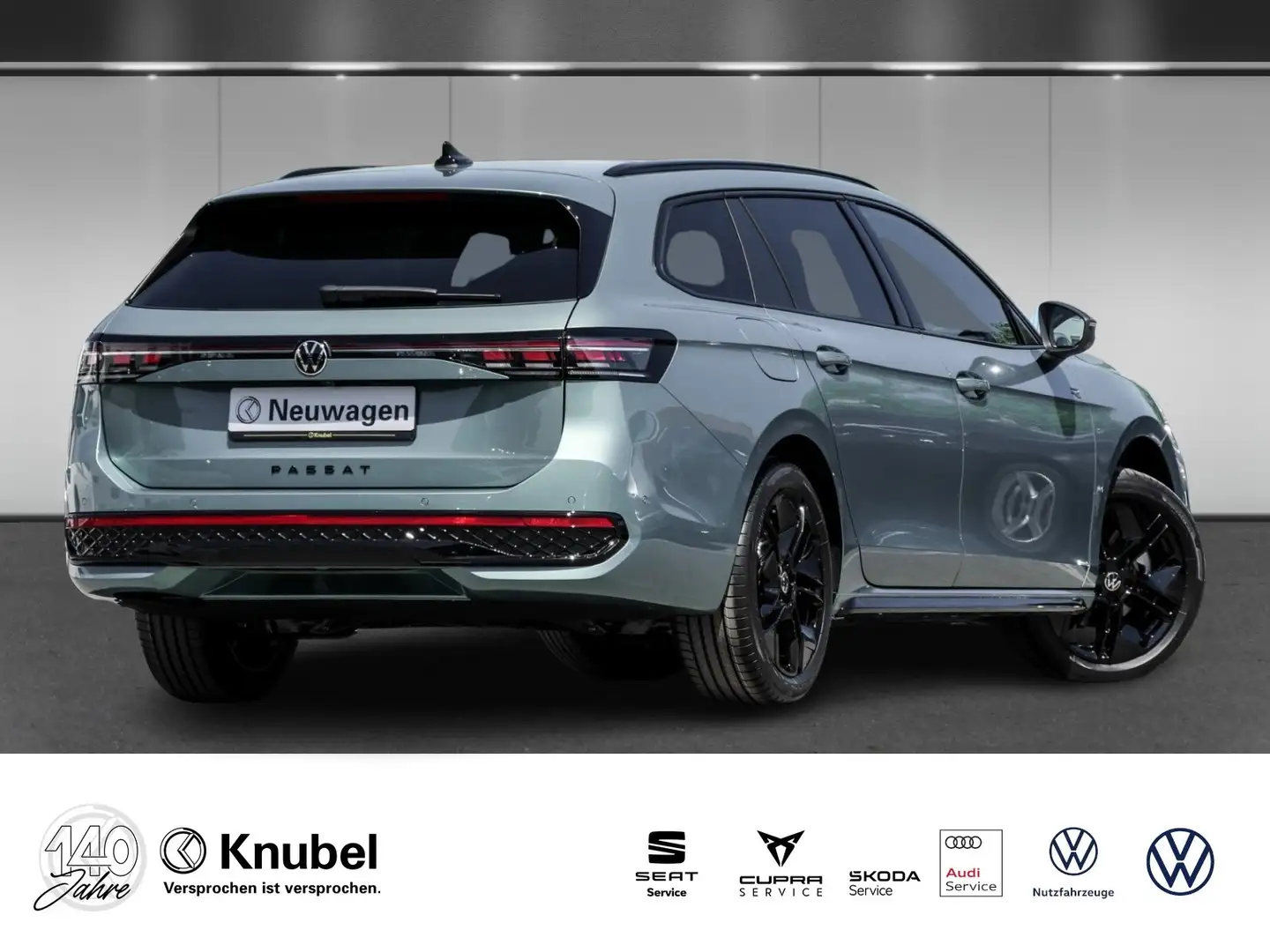 Volkswagen Passat Variant R-Line 2.0 TDI DSG DCC TrailerAss. HarmanKardon Grün - 2