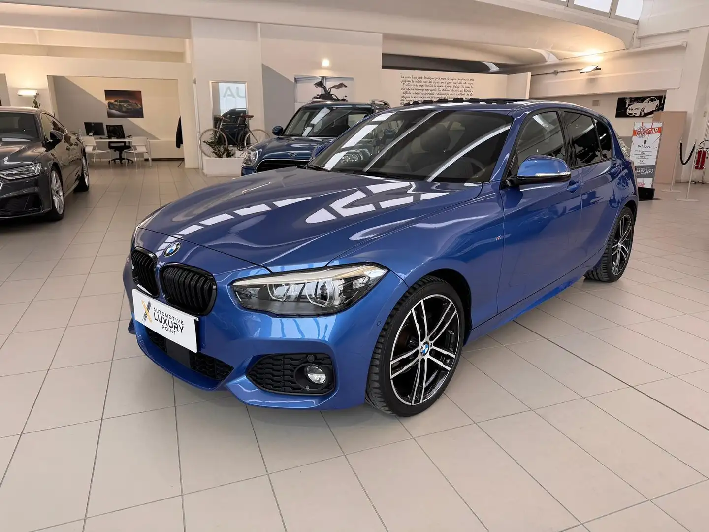 BMW 120 120i Msport 5p auto Albastru - 2