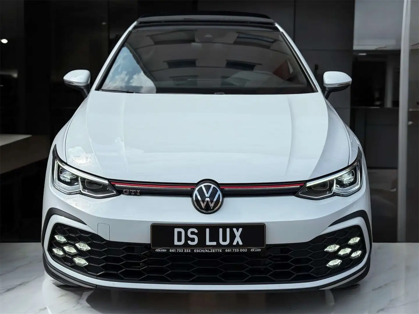 Volkswagen Golf GTI 2.0 TSI DSG 245CH DSG7 // LED // ACC // PANO Blanc - 2