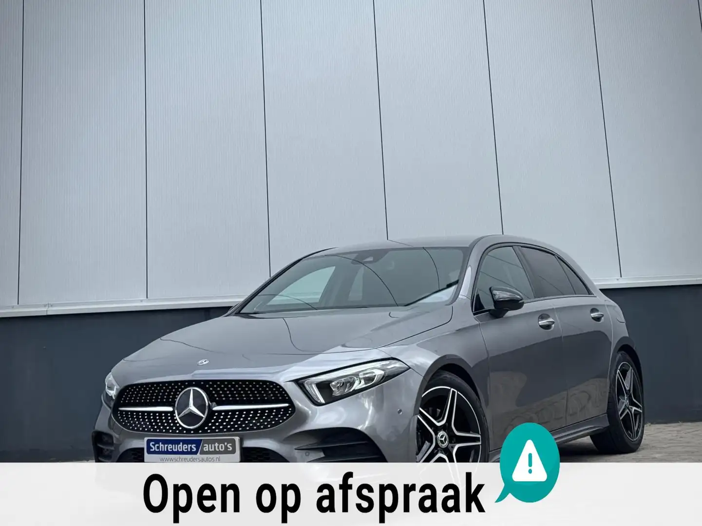Mercedes-Benz A 180 A180 AMG Aut. Sfeer Camera Burmester Keyless 18” Grigio - 1