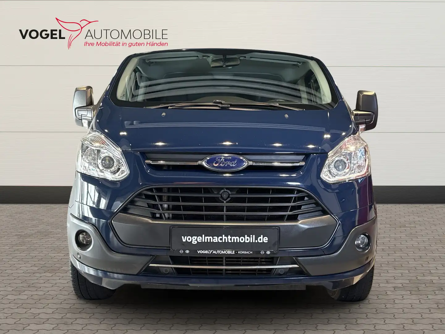 Ford Tourneo Custom Transit  Kombi 2.0 310 L1 Trend Bleu - 2