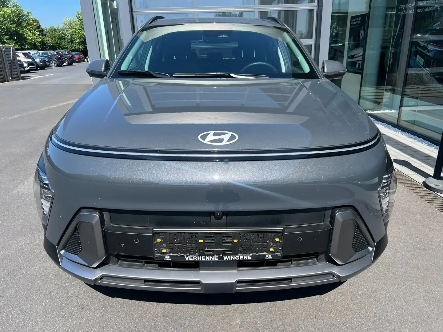 Hyundai KONA Kona 1.6 GDI DCT Hybrid Shine Top tweedehandswagen Grijs - 2