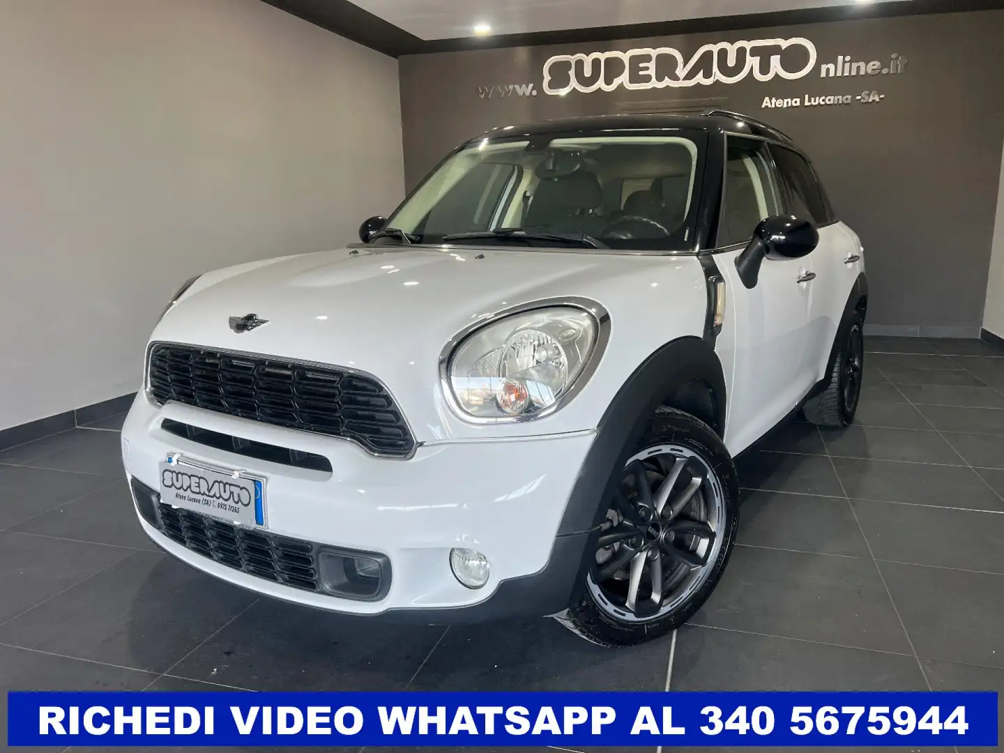 MINI Cooper SD Countryman Blanc - 2