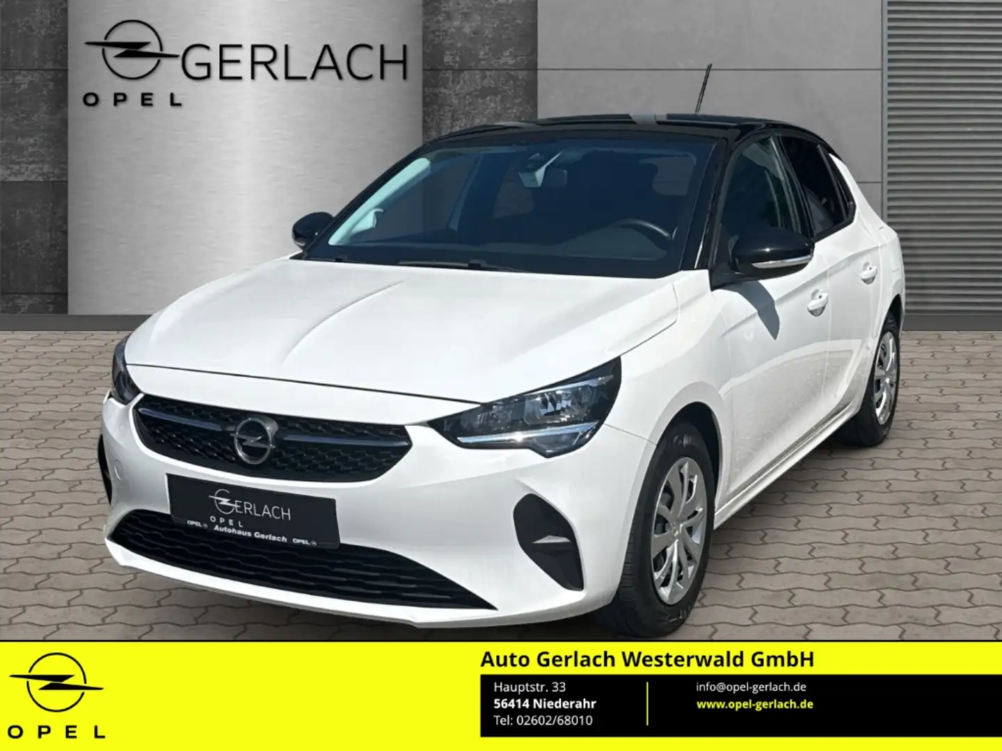 Opel Corsa F Edition 1.2 EU6d LED Apple CarPlay Android Auto Weiß - 1