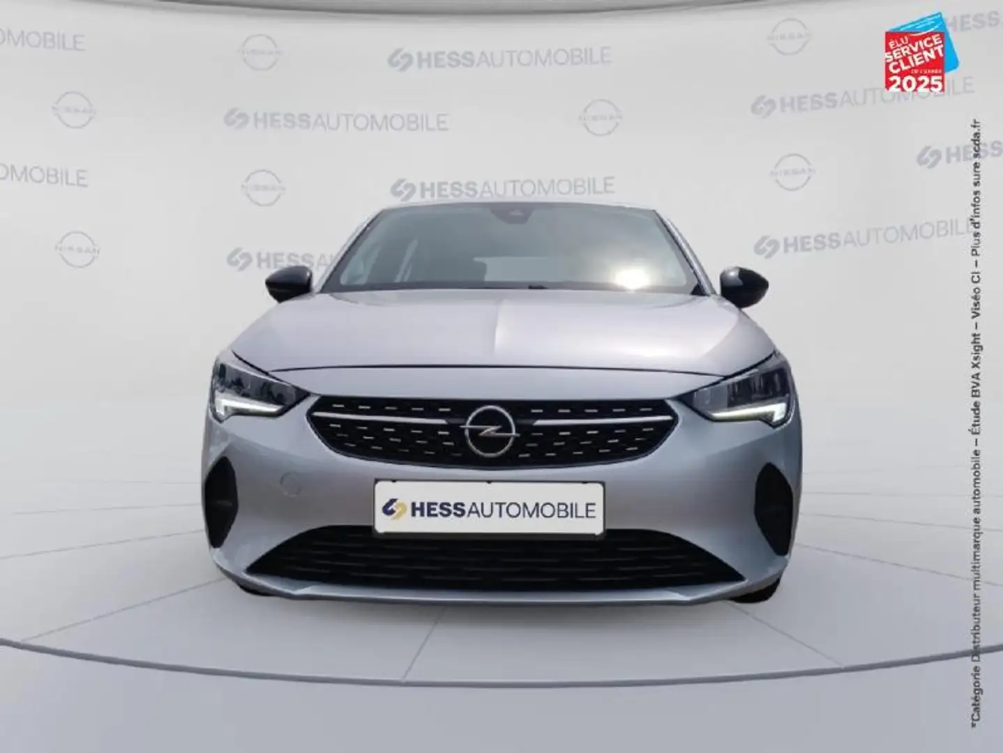 Opel Corsa-e 1.2 75ch Elegance Business GPS Gris - 2