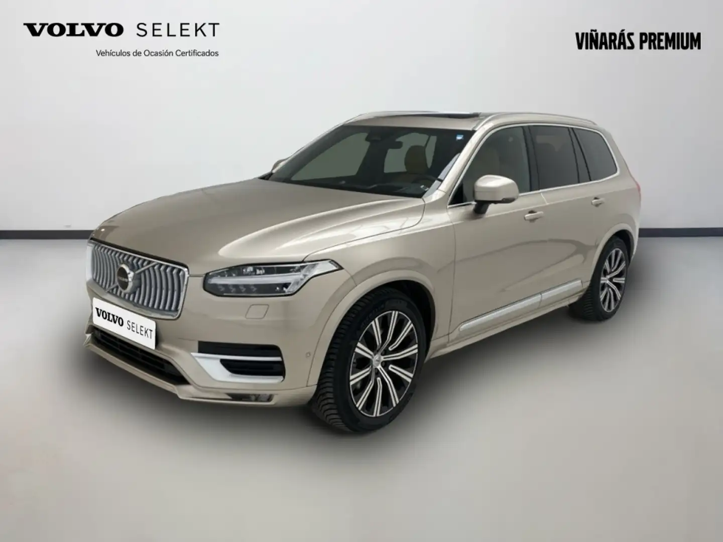 Volvo XC90 B5 Ultimate Bright AWD Aut. Gris - 1