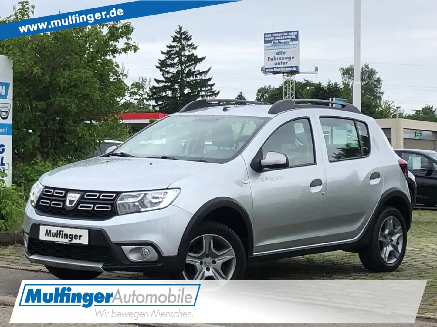 Dacia Sandero Stepway TCe 100 LPG Kamera Navi AHK 16" Argento - 1