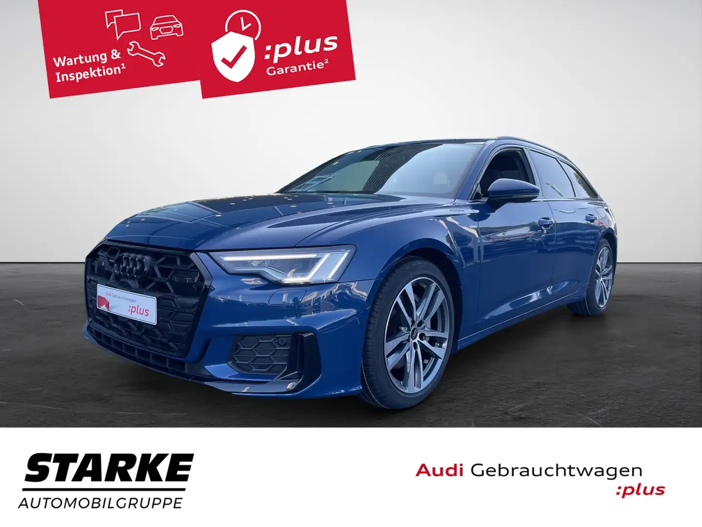 Audi A6 Avant 50 TDI tiptronic quattro S line Blau - 1