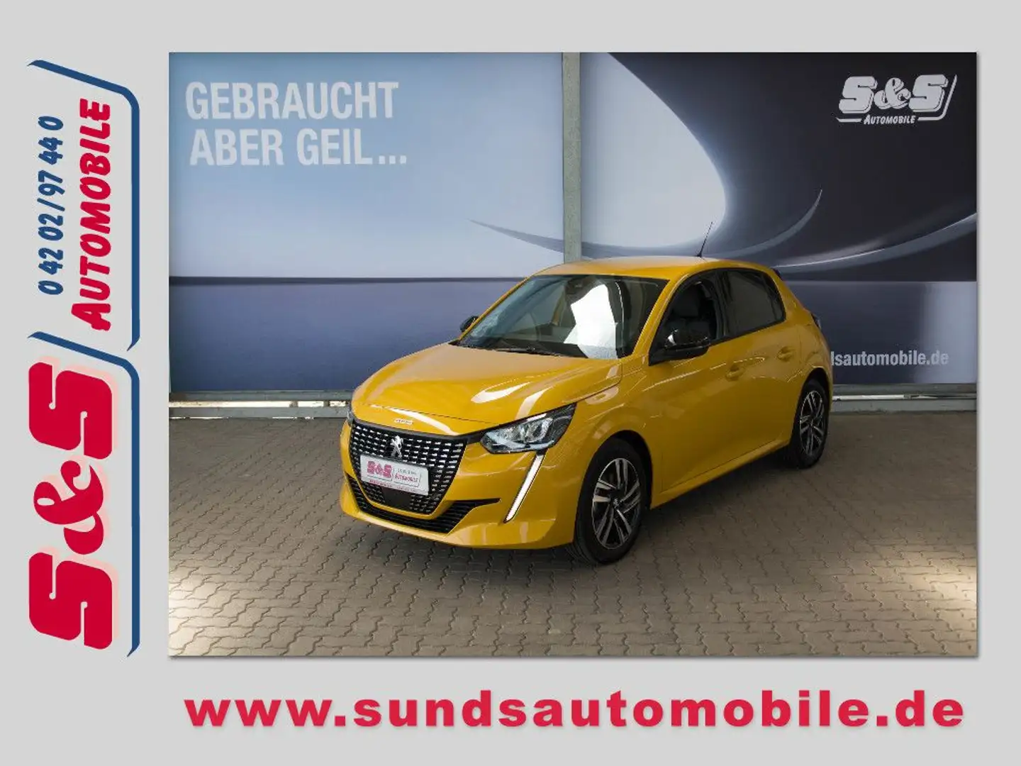 Peugeot 208 1.2 PureTech 100 TEMPOMAT/LED/KAMERA Giallo - 1