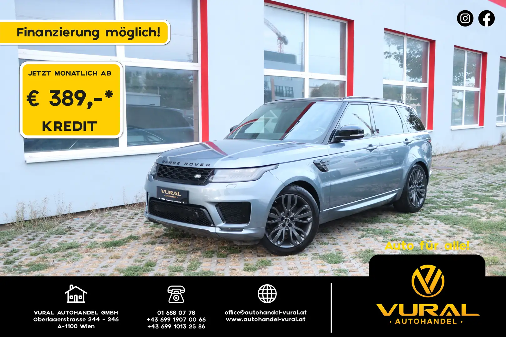 Land Rover Range Rover Sport SDV6 | Luftfederung | ACC | Pre-Fill | AHK - 1