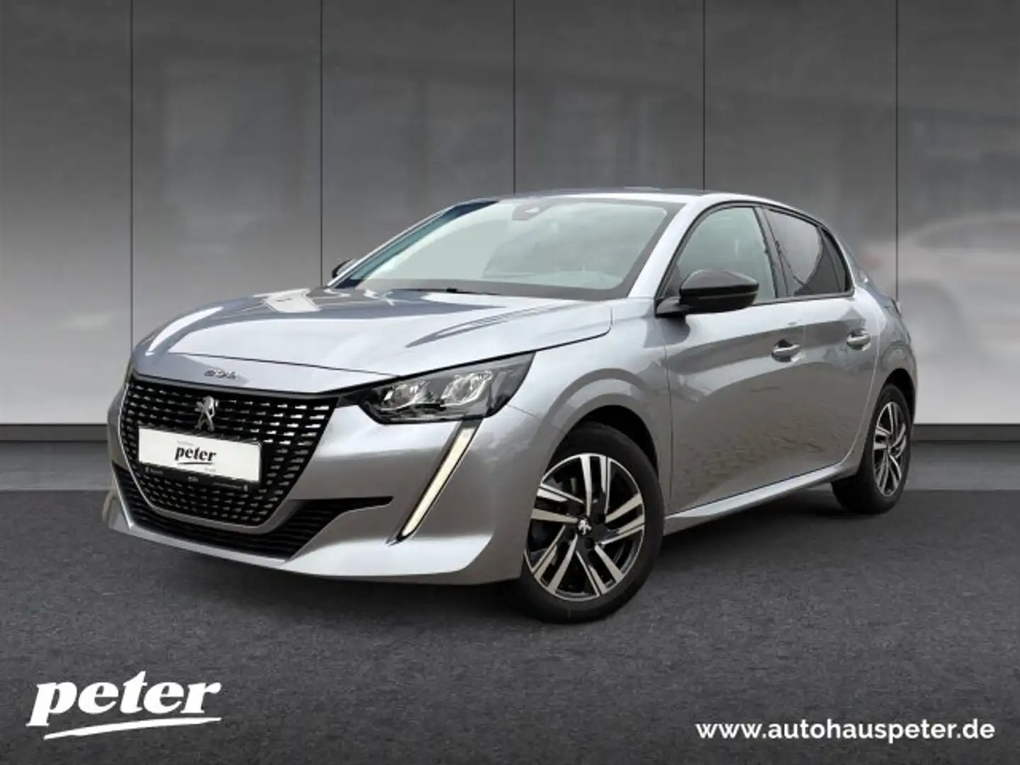 Peugeot 208 208 Allure Pack Navi+SH+Kamera+LED Grau - 1