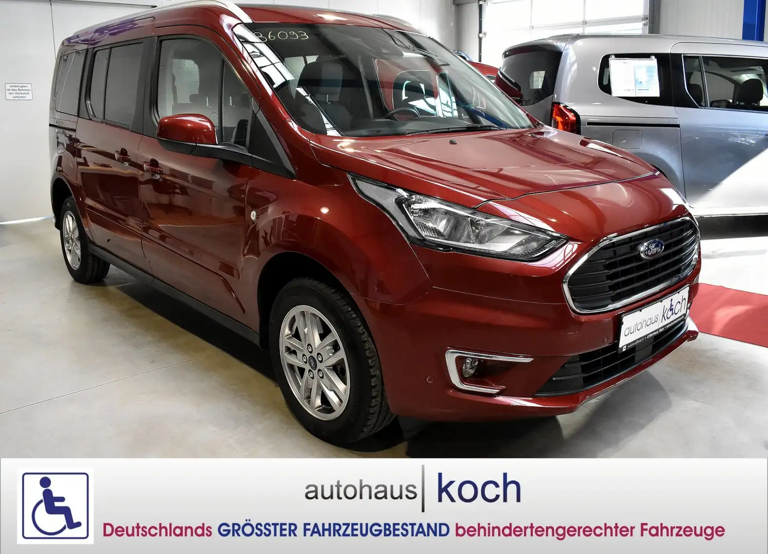 Ford Grand Tourneo 1.5 TDCi Titanium  rollstuhlgerecht Rojo - 2