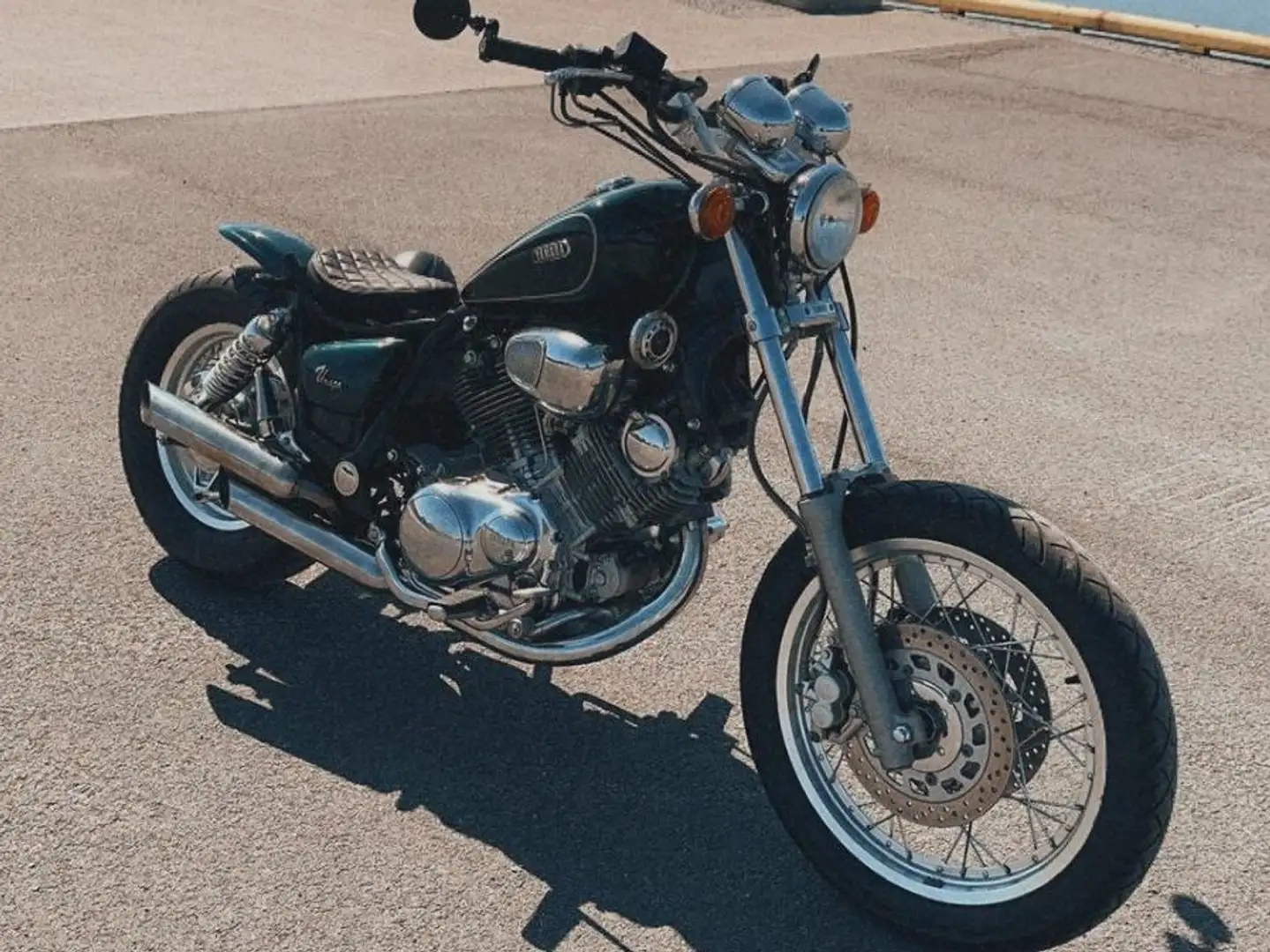 Yamaha XV 750 Virago Green - 1