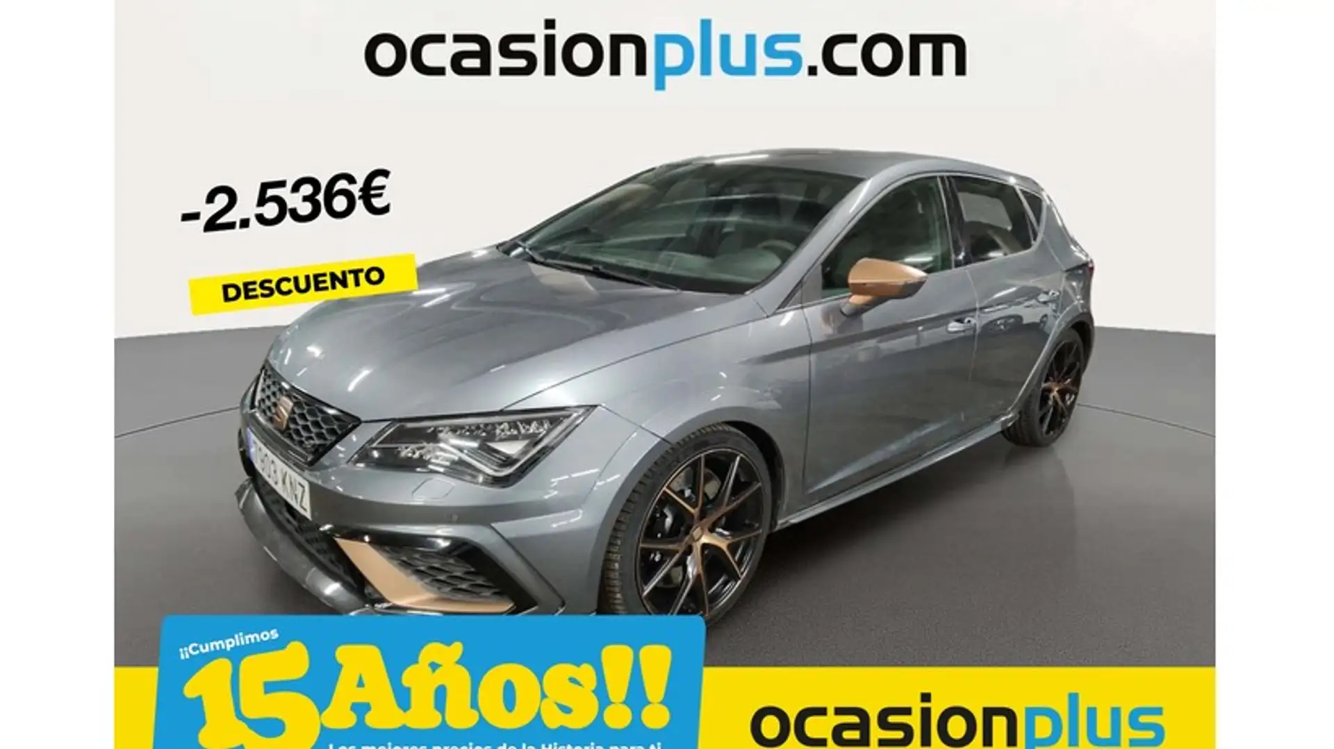 SEAT Leon 2.0 TSI S&S Cupra DSG 300 Gris - 1