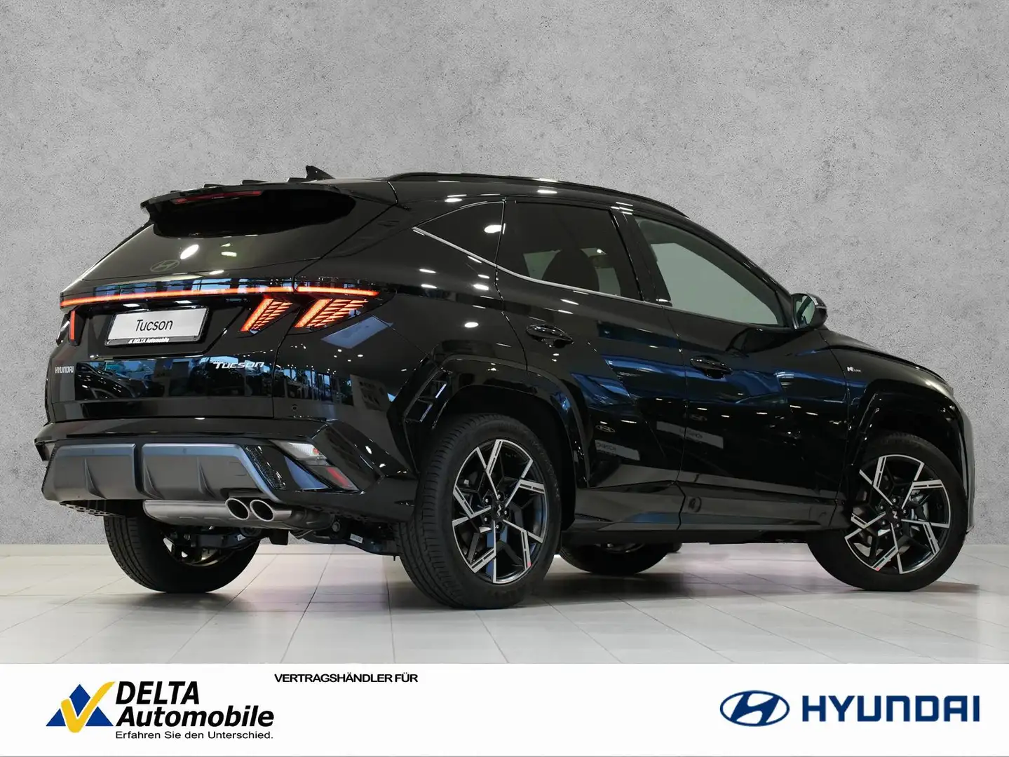 Hyundai TUCSON Facelift 1.6 T-GDI DCT N-Line Navi MJ2026 Schwarz - 2