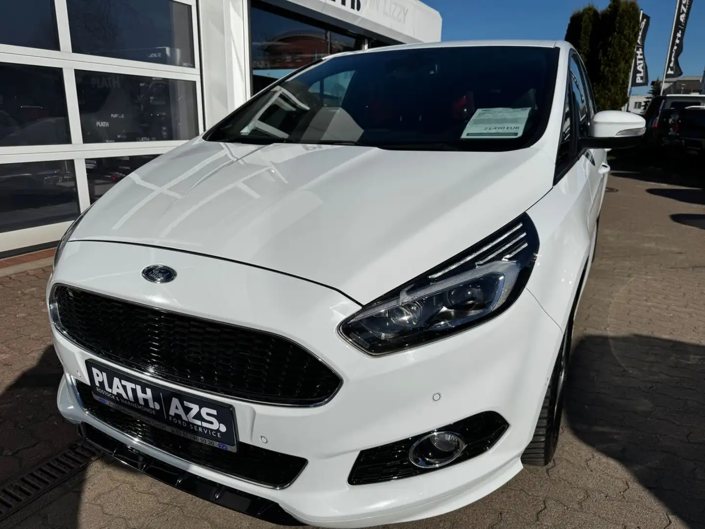 Ford S-Max ST-Line mit Business und Design Paket Weiß - 1