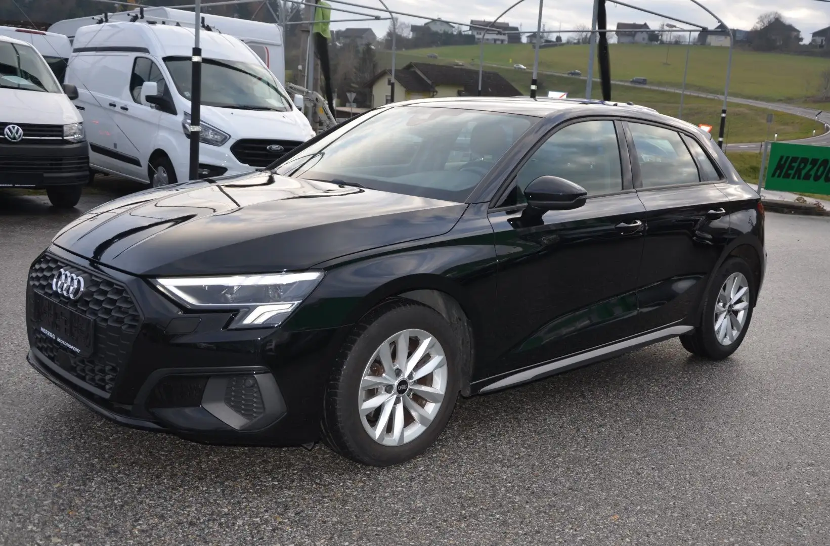 Audi A3 A3 SB 30 TDI LED VIRTUAL SHZ NAVI TEMPO 1.BESITZ Noir - 2