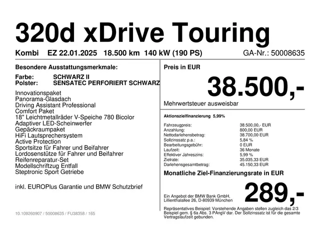 BMW 3 Series view 2