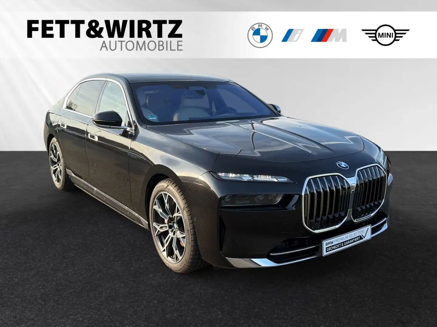 BMW 750 e xDrive Lr. 1.215,- br. o.Anz. 27Mon/5`Km p.A. Zwart - 1