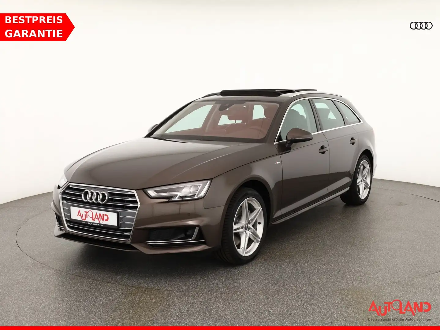 Audi A4 Avant 2.0 TDI S-Line LED Navi ACC B&O DAB AHK Braun - 1