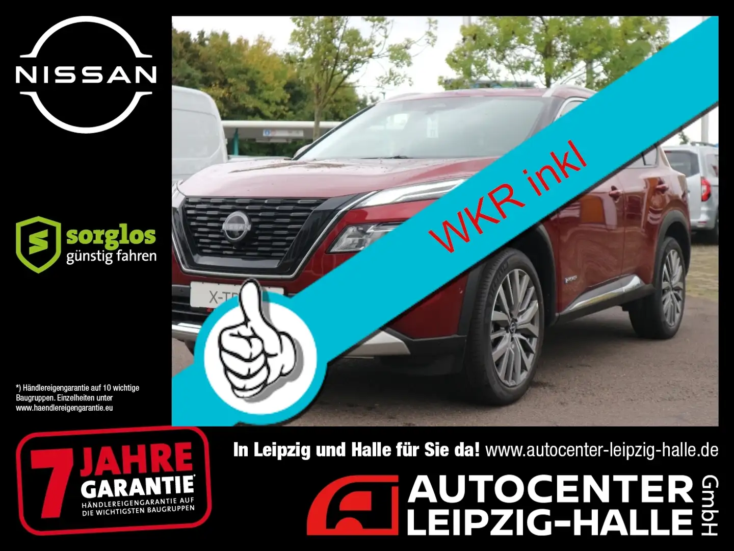 Nissan X-Trail TEKNA 1.5 VC-T e-POWER e-4ORCE WKR inkl Rot - 1