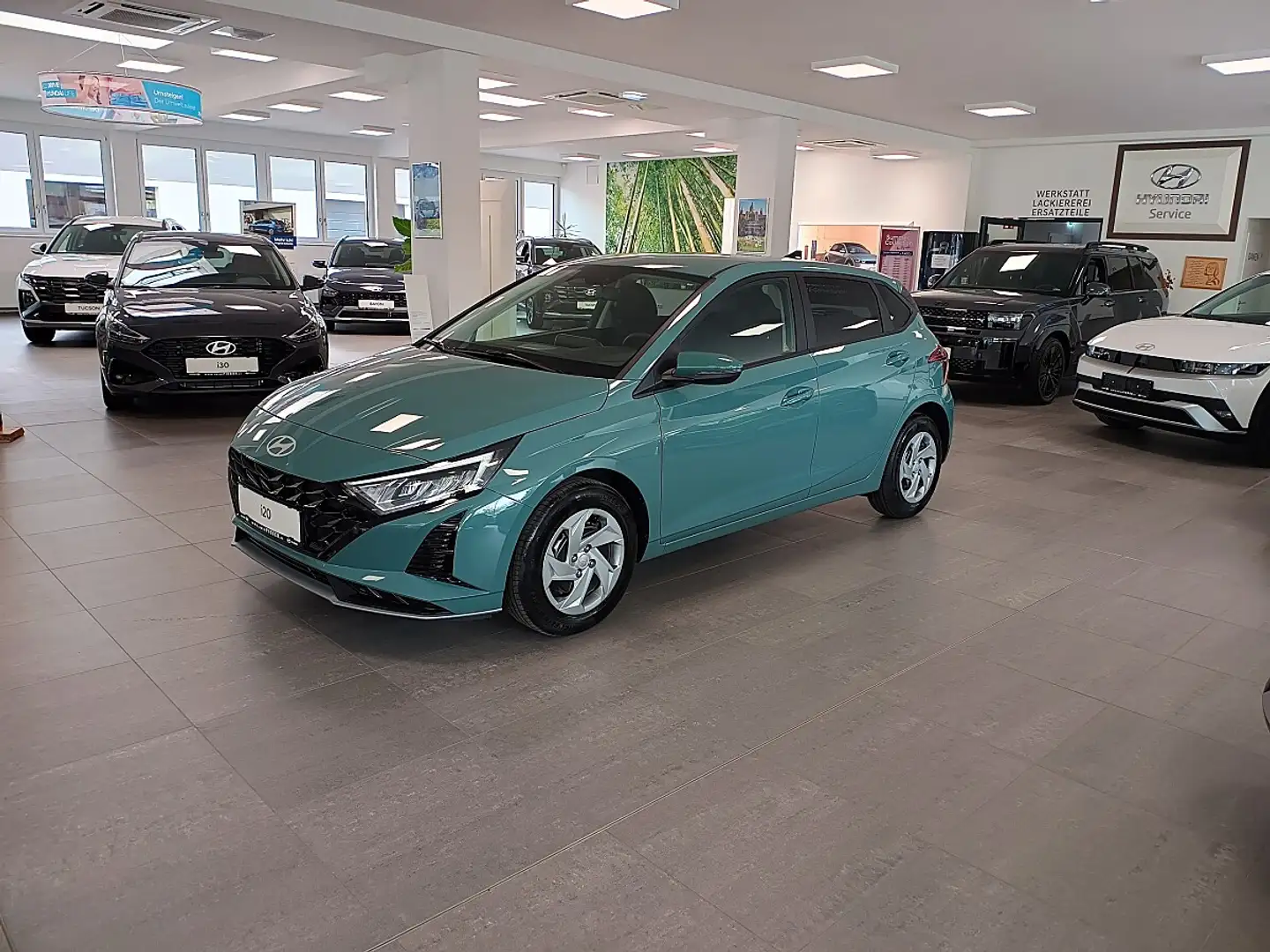 Hyundai i20 1,0 T-GDI GO! *LED*Navi*Klima* Grün - 2