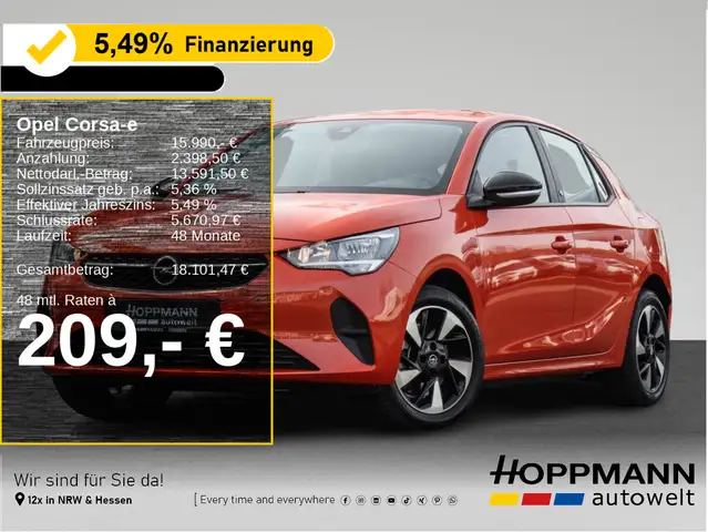 Opel Corsa-e Edition*Klimaautomatik*Allwetter*ALU*