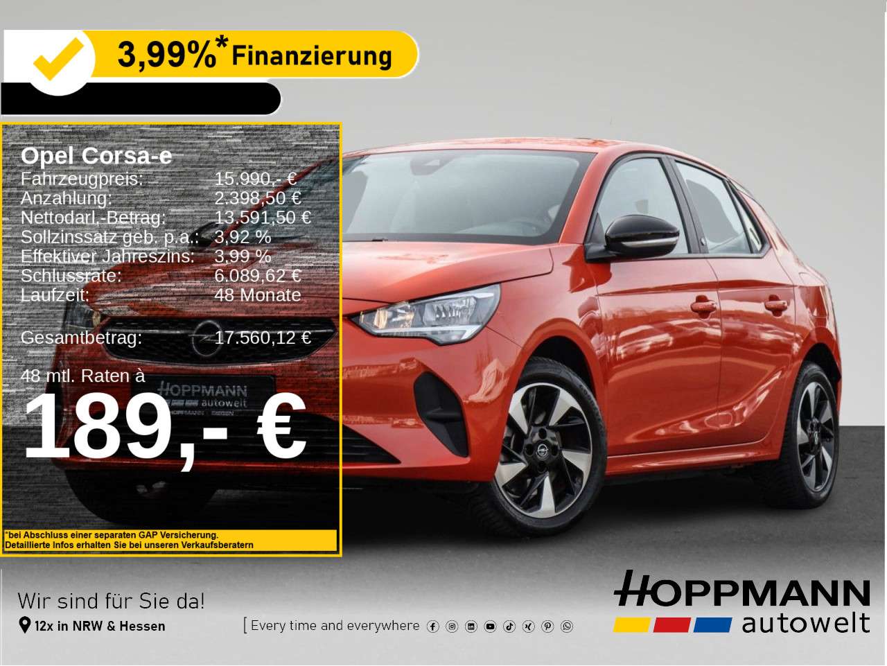 Second hand Opel Corsa-E 