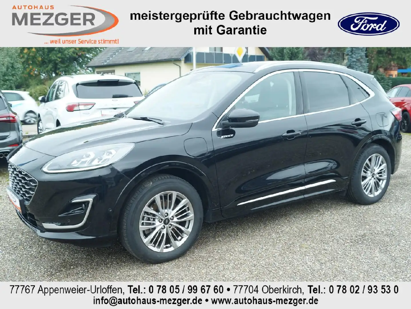 Ford Kuga Plug-In Hybrid Vignale Schwarz - 2