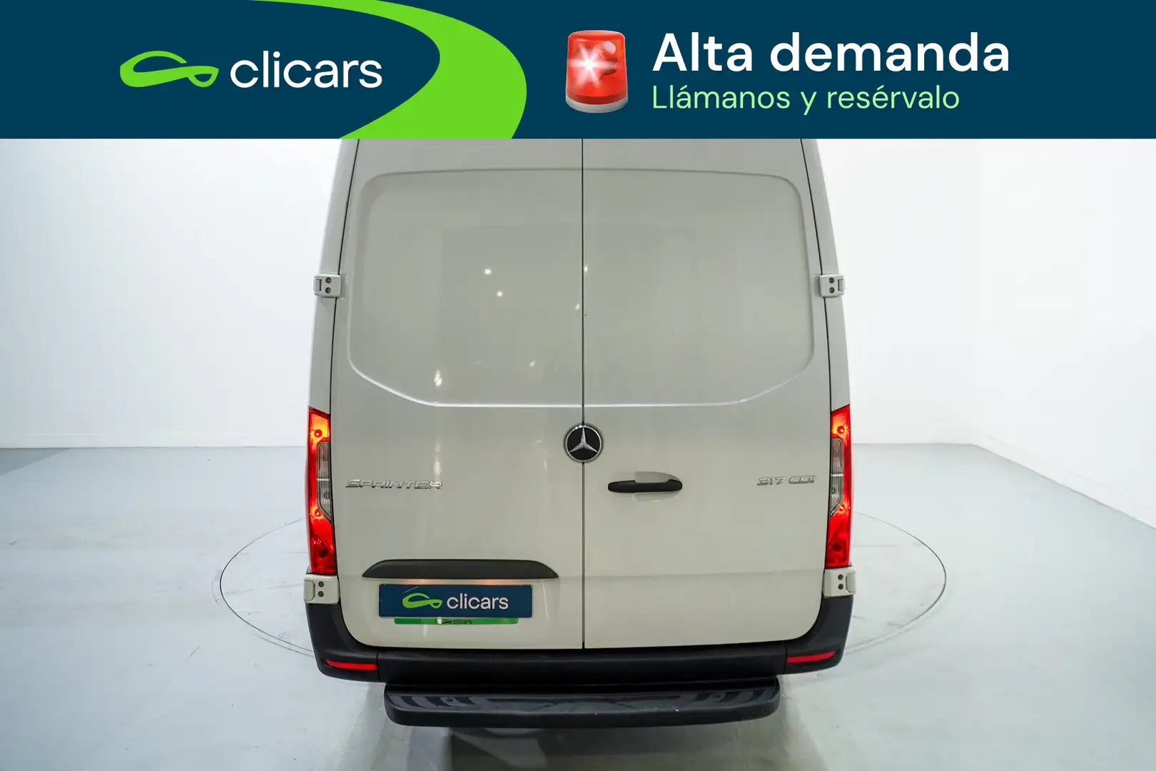 Mercedes-Benz Sprinter Furgón 317CDI Largo T.E. tT Blanco - 2