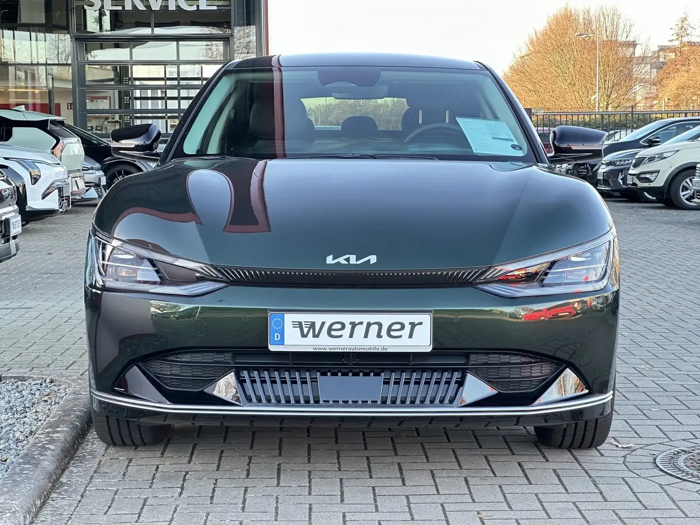 Kia EV6 RWD 170 58-kWh Air WP AHK Drive Zielony - 2