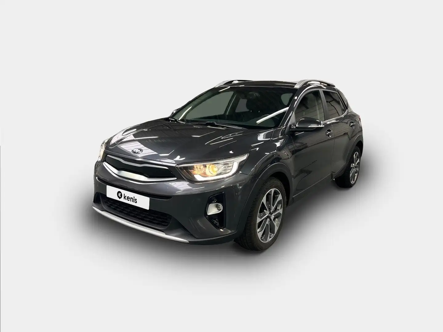 Kia Stonic 1.0 T-GDi DynamicLine NAVI AIRCO CAMERA ALU Gris - 1