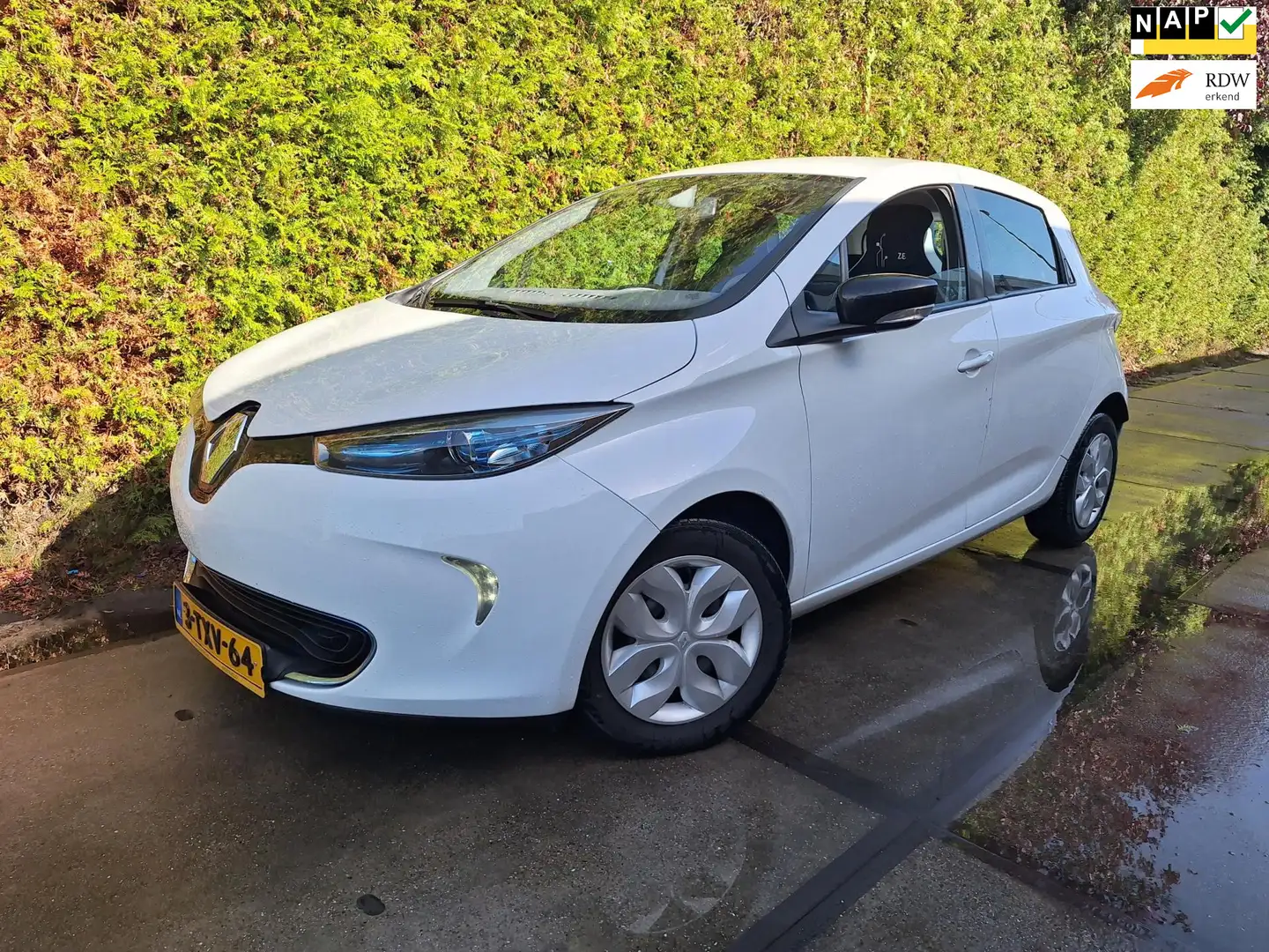 Renault ZOE Q210 Zen Quickcharge 22 kWh (incl Accu) Blanc - 1