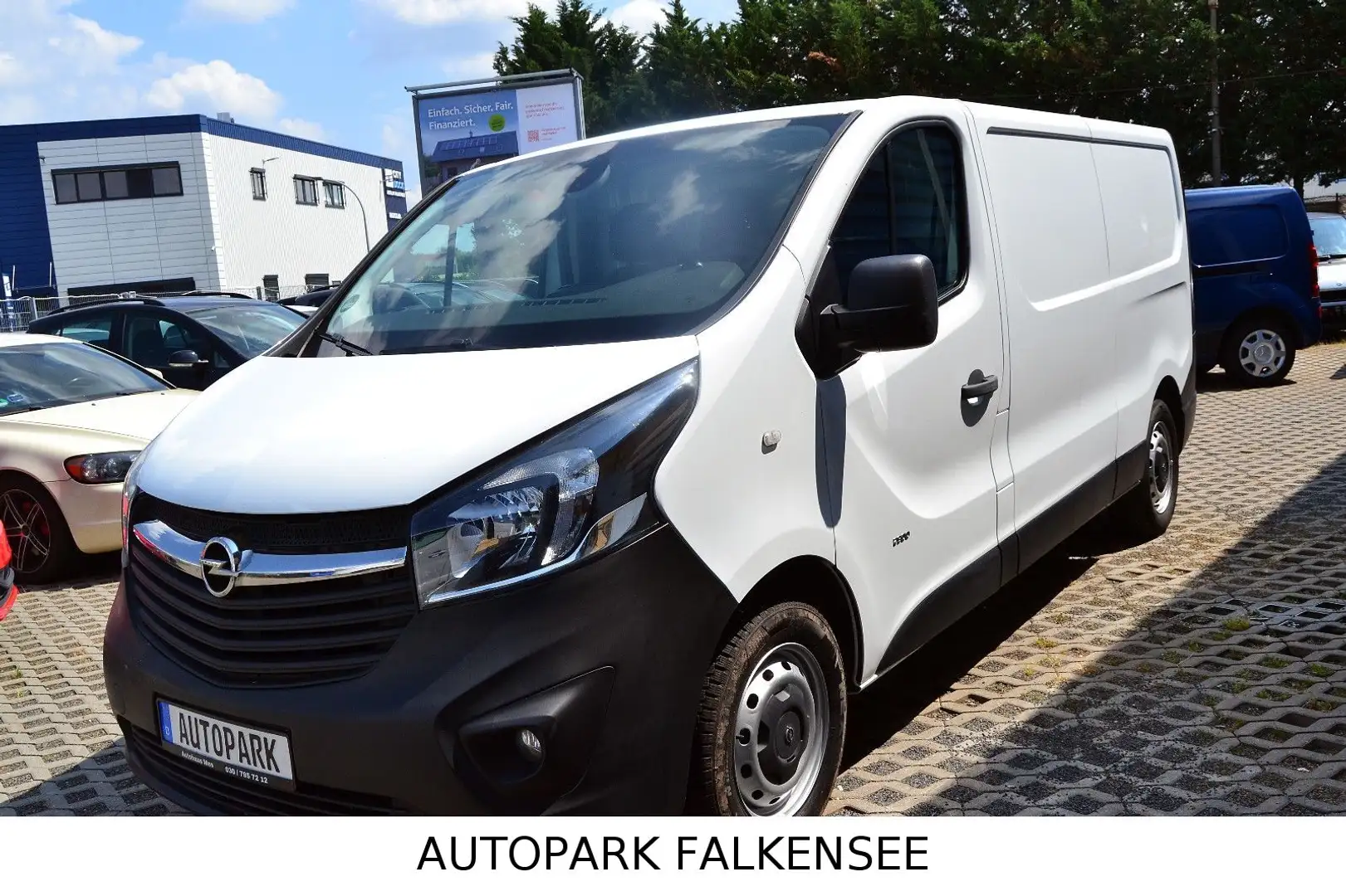 Opel Vivaro VIVARO B KASTEN LANG L2H1 2,9T+EURO5+SAUBER+PDC Blanc - 1