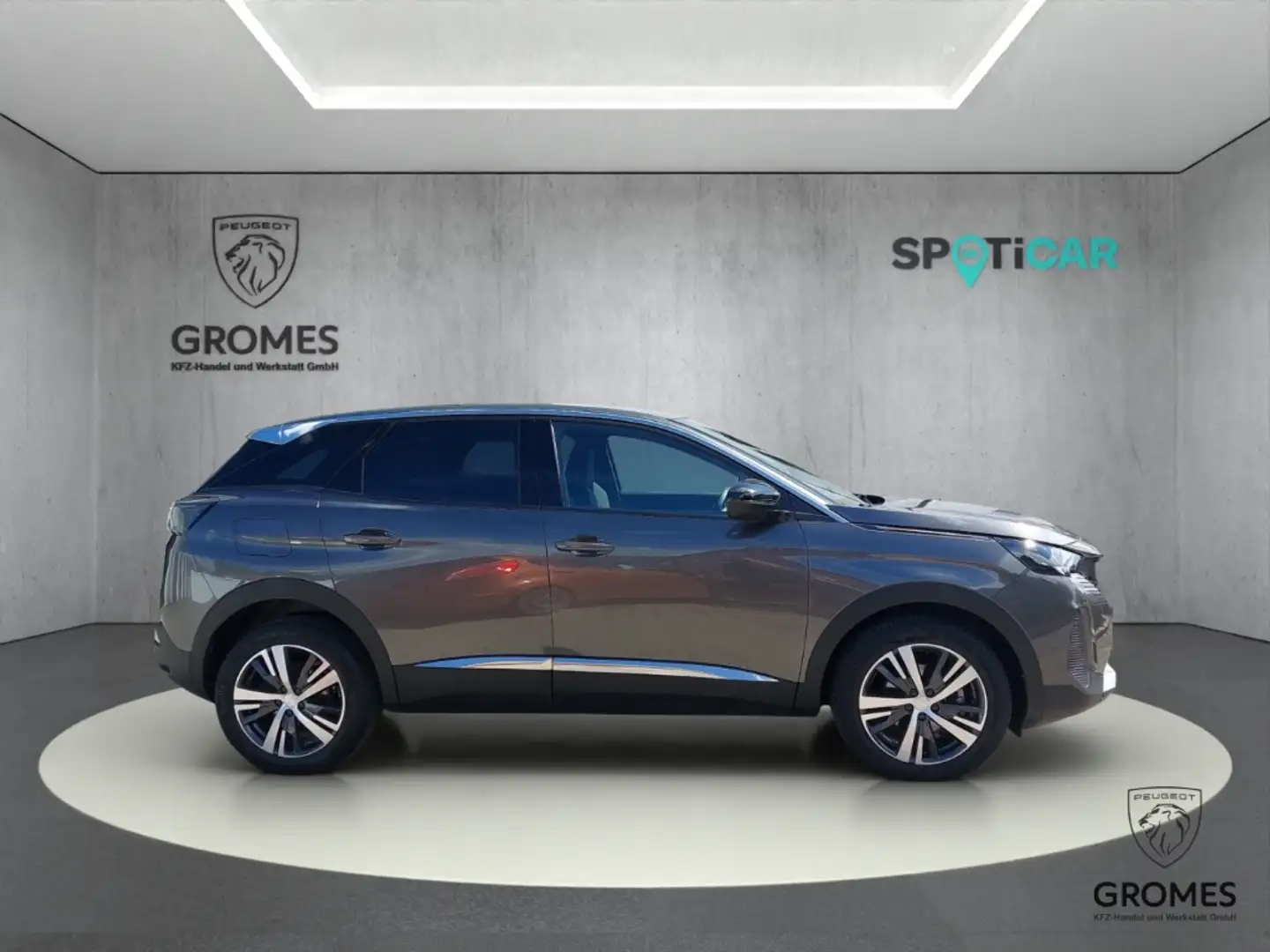 Peugeot 3008 1,2 Hybrid 145 e-DSC6 Allure Pack LED  Navi Digita Grau - 2