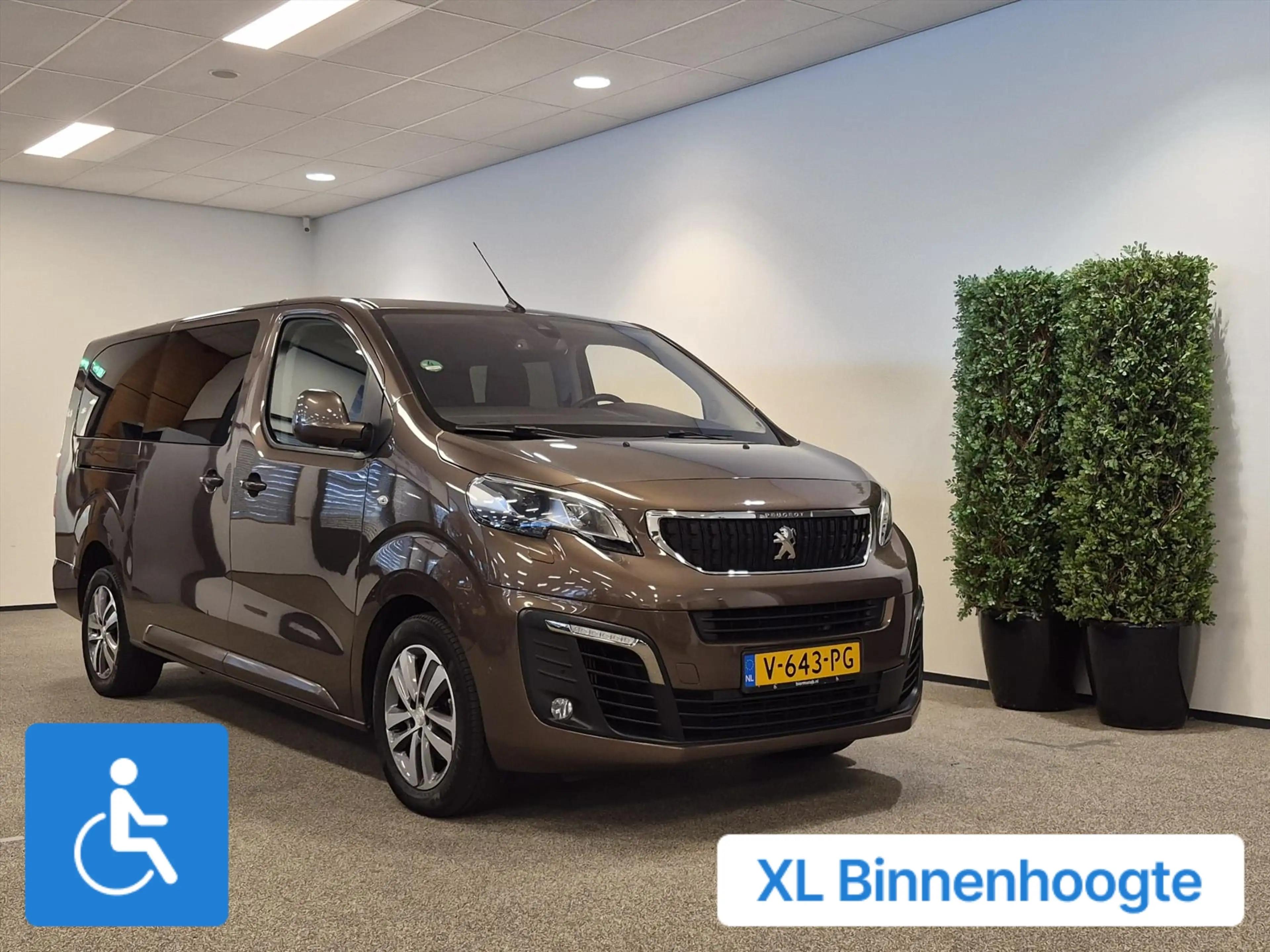 Peugeot Expert L3H1 Rolstoelbus 5+1 XXL-Ombouw 150cm bodemverlagi