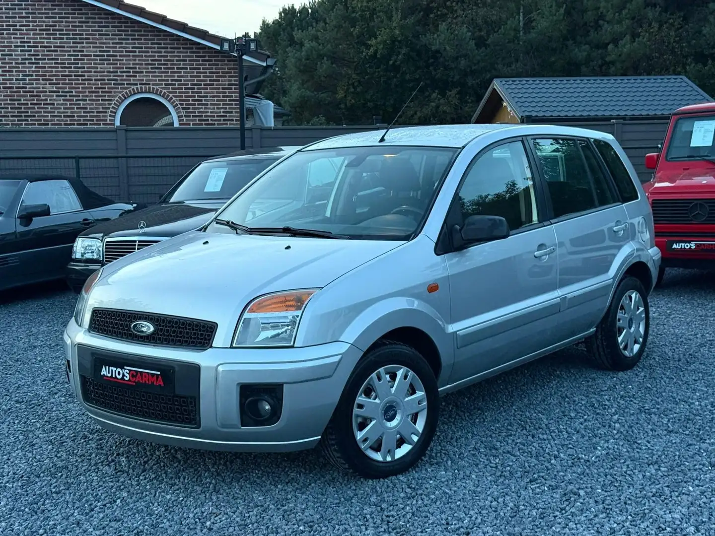 Ford Fusion 1.4 TDCI Airco 5 Deurs Radio 68Pk * Argent - 1