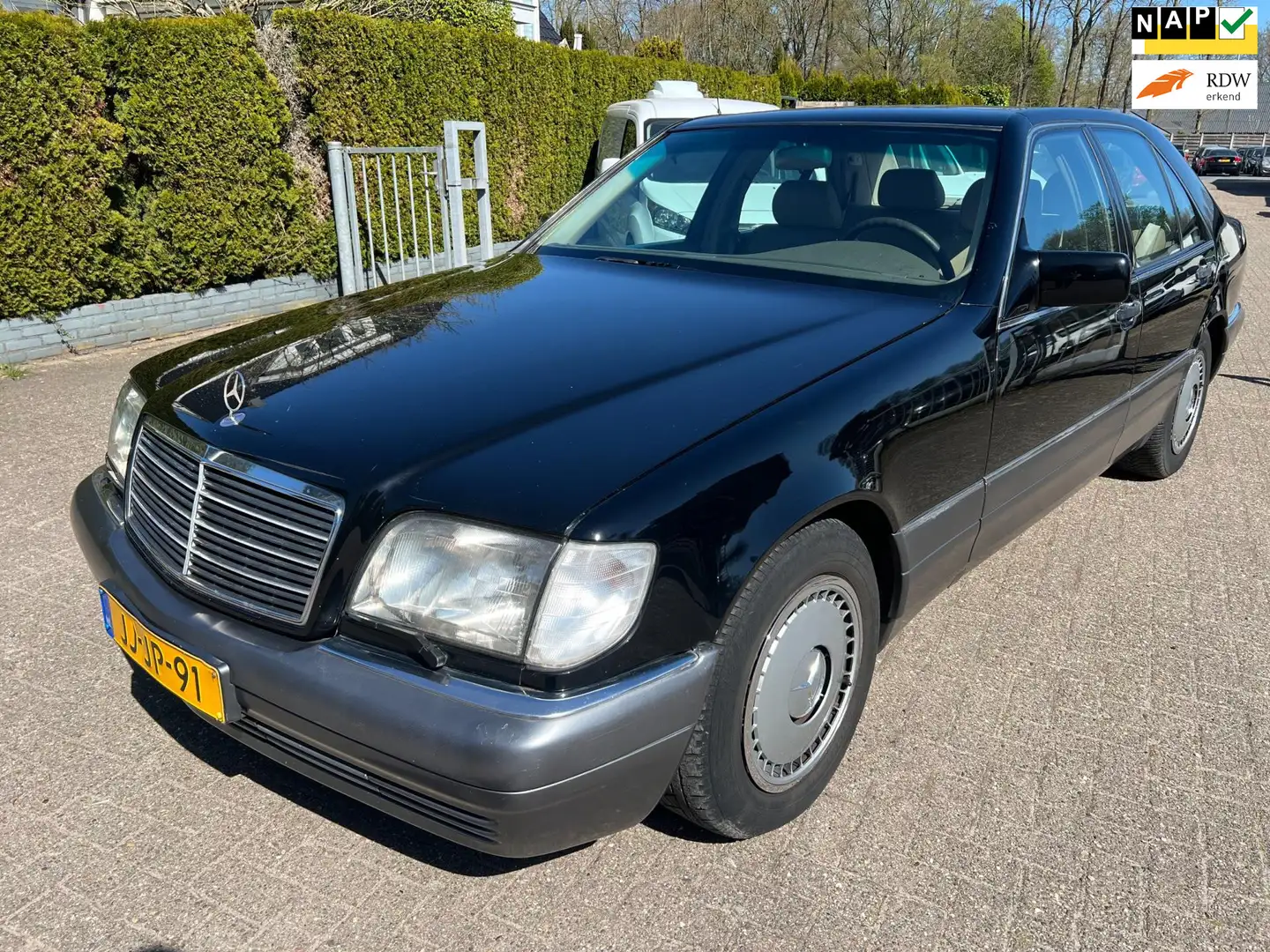 Mercedes-Benz S 280 Classic AUT. ECC LEDER 1E EIGENAAR! Zwart - 1