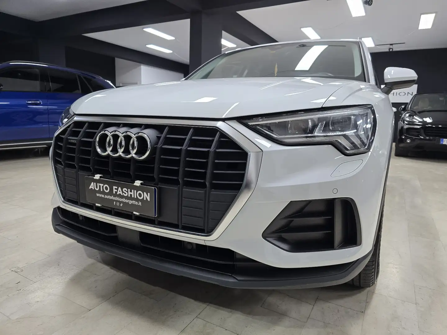 Audi Q3 Q3 II 2020 40 2.0 tdi quattro 200cv s-tronic Blanc - 2