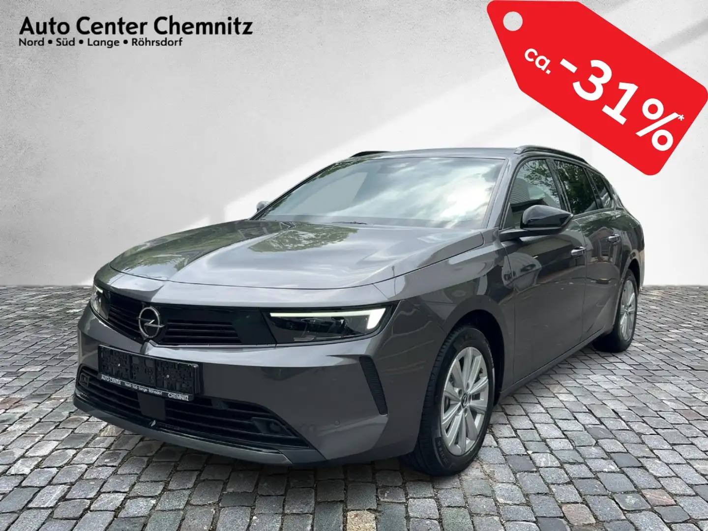 Opel Astra L ST 1.2 Edition LED/KlimaA/SHZ/LHZ/PDC Grijs - 2