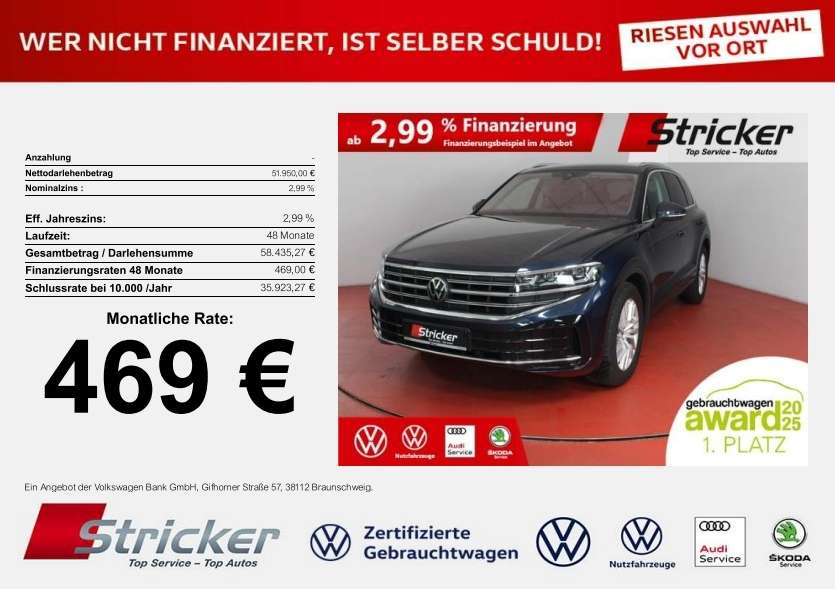 Second hand Volkswagen Touareg 3.0 TDI