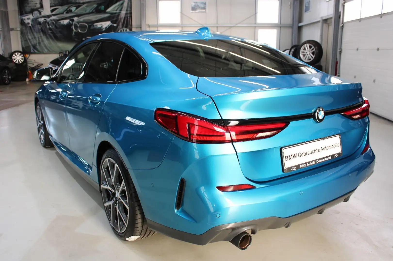 BMW 218 GranCoupé,H&K,M-Sport,Kamera,Leder,1.5Benzin Bleu - 2