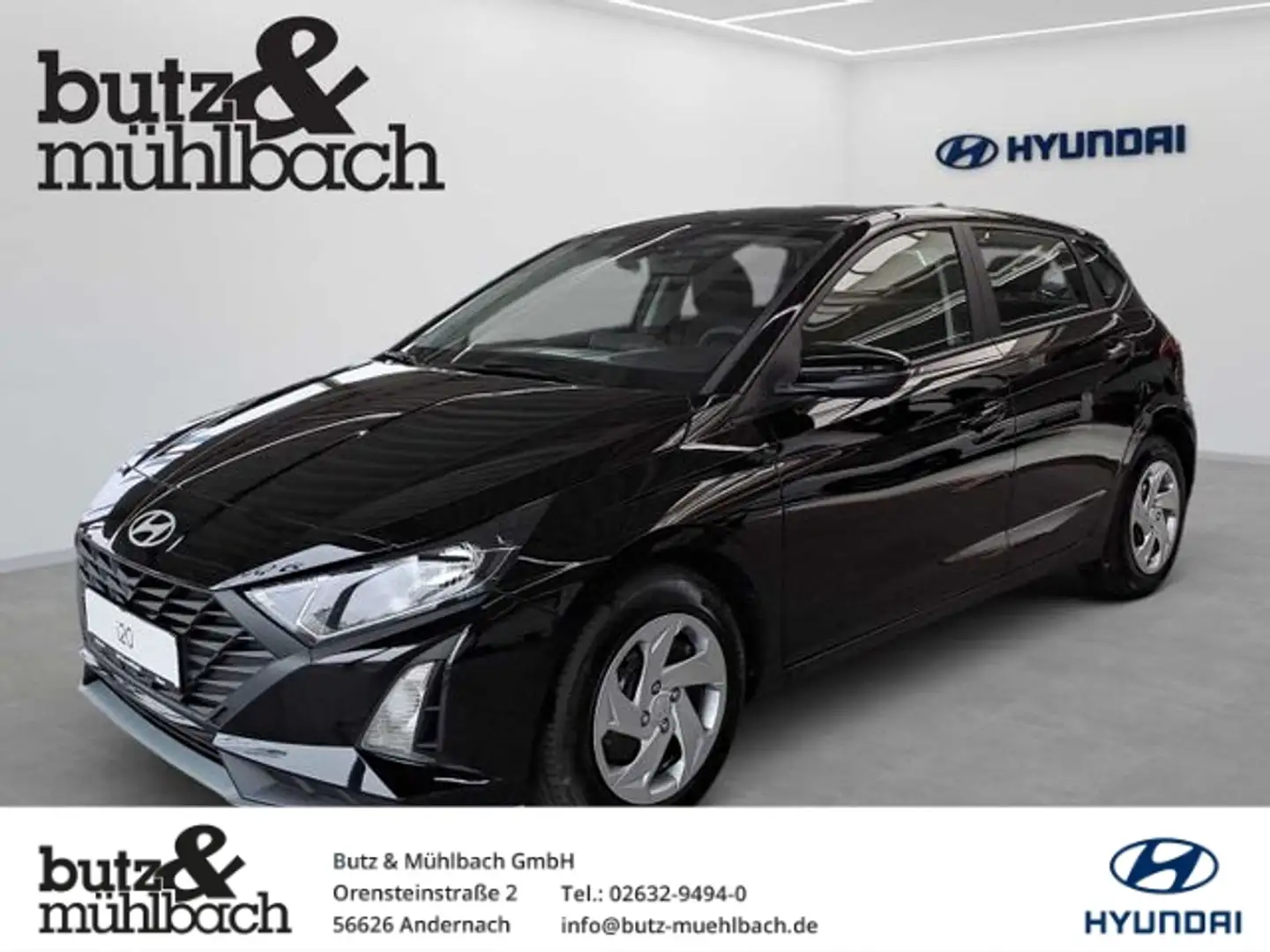 Hyundai i20 1.2 Select Czarny - 1