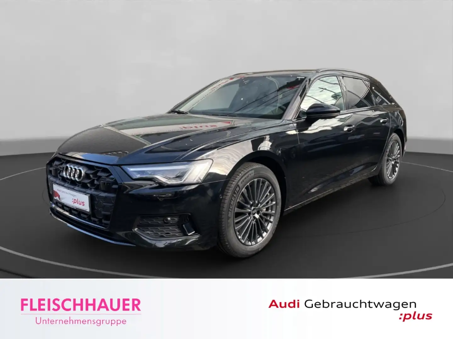 Audi A6 Avant 45 TDI quattro advanced MATRIX+AHK+P-Dach+RF Schwarz - 1