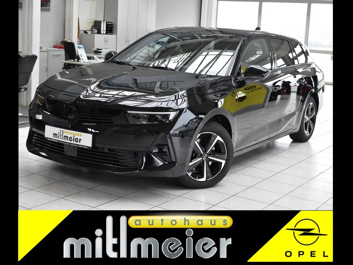 Opel Astra ST 1.2T GS LED AHK ACC Keyless SHZ 360°Kam Schwarz - 1