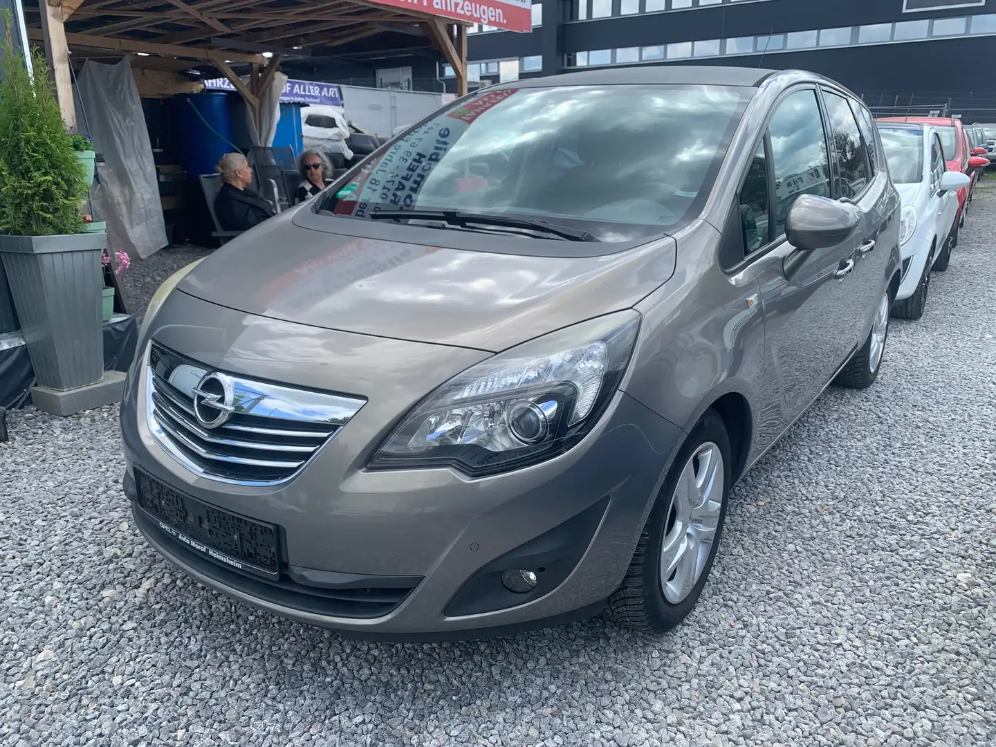 Opel Meriva 1.4l 103KW . Klima. Scheckheft. Einparkhilfe Beige - 1