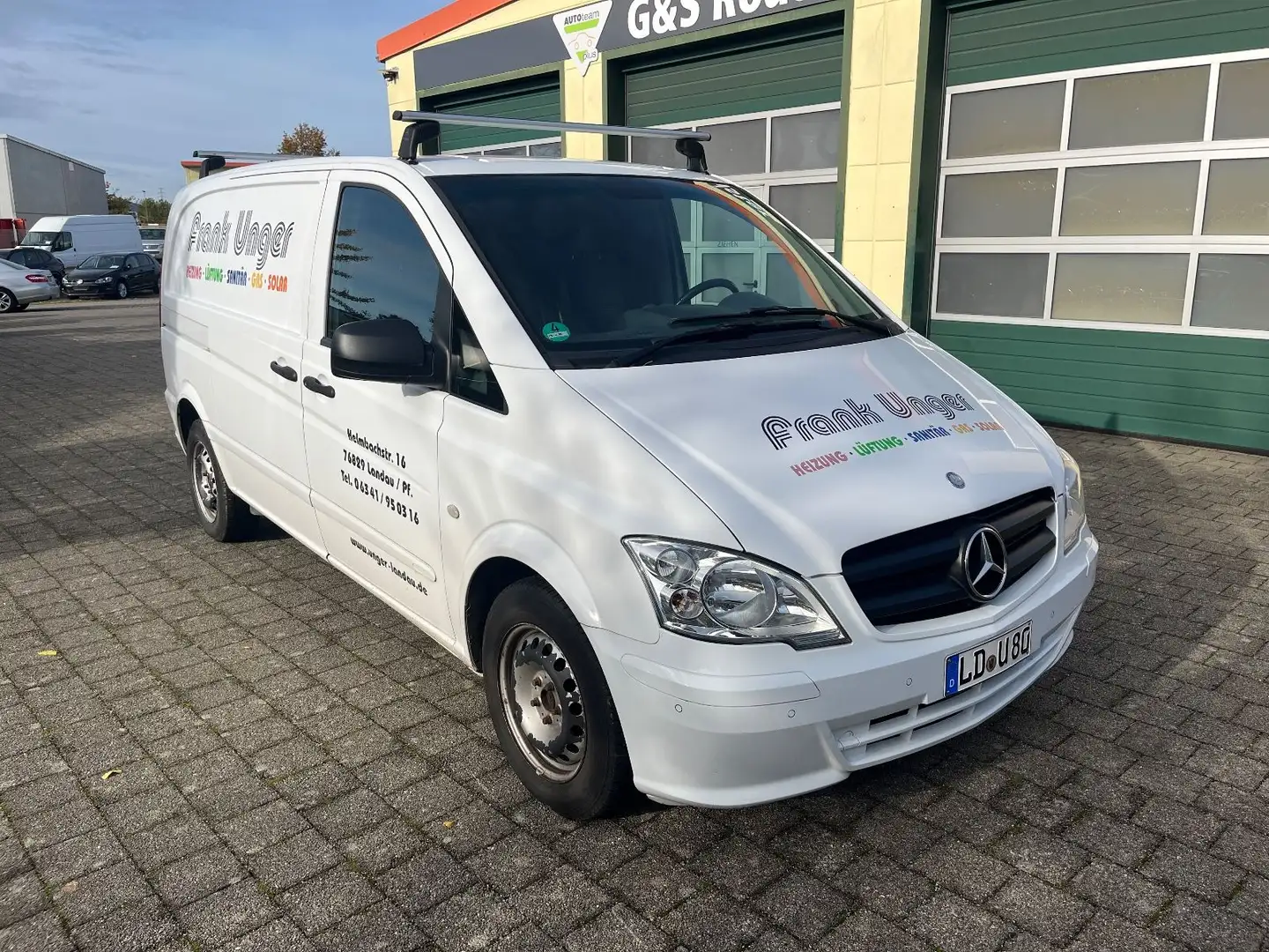 Mercedes-Benz Vito Kasten 3.0 V6 Navi Klima AHK Weiß - 2