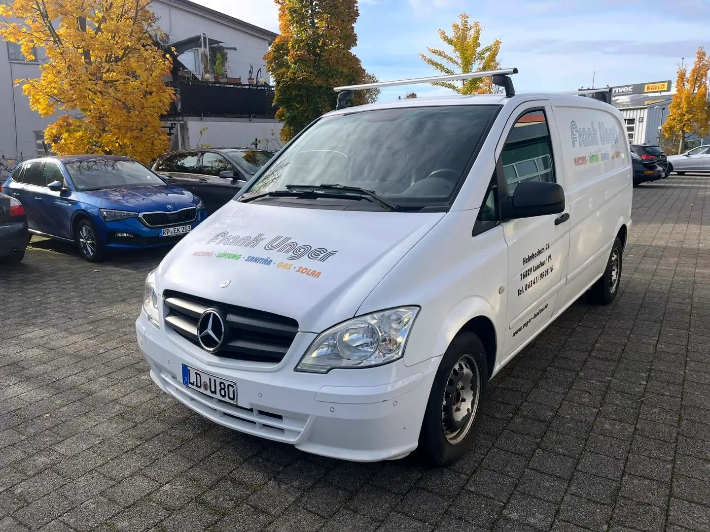 Mercedes-Benz Vito Kasten 3.0 V6 Navi Klima AHK Weiß - 1