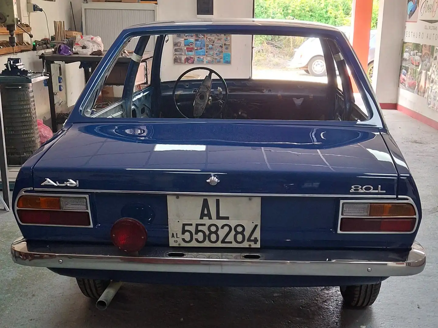 Audi 80 berlina 2 porte Bleu - 2